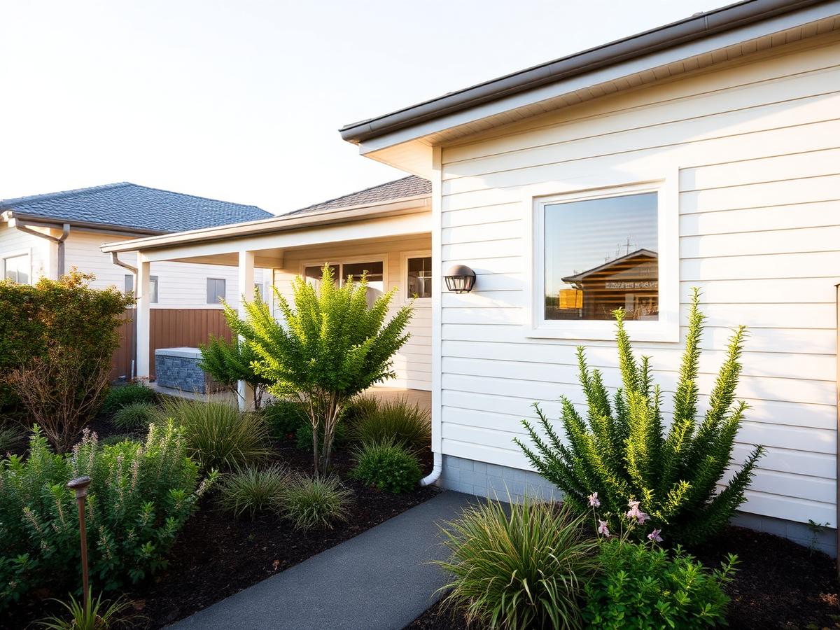 A New Zealand family home exterior